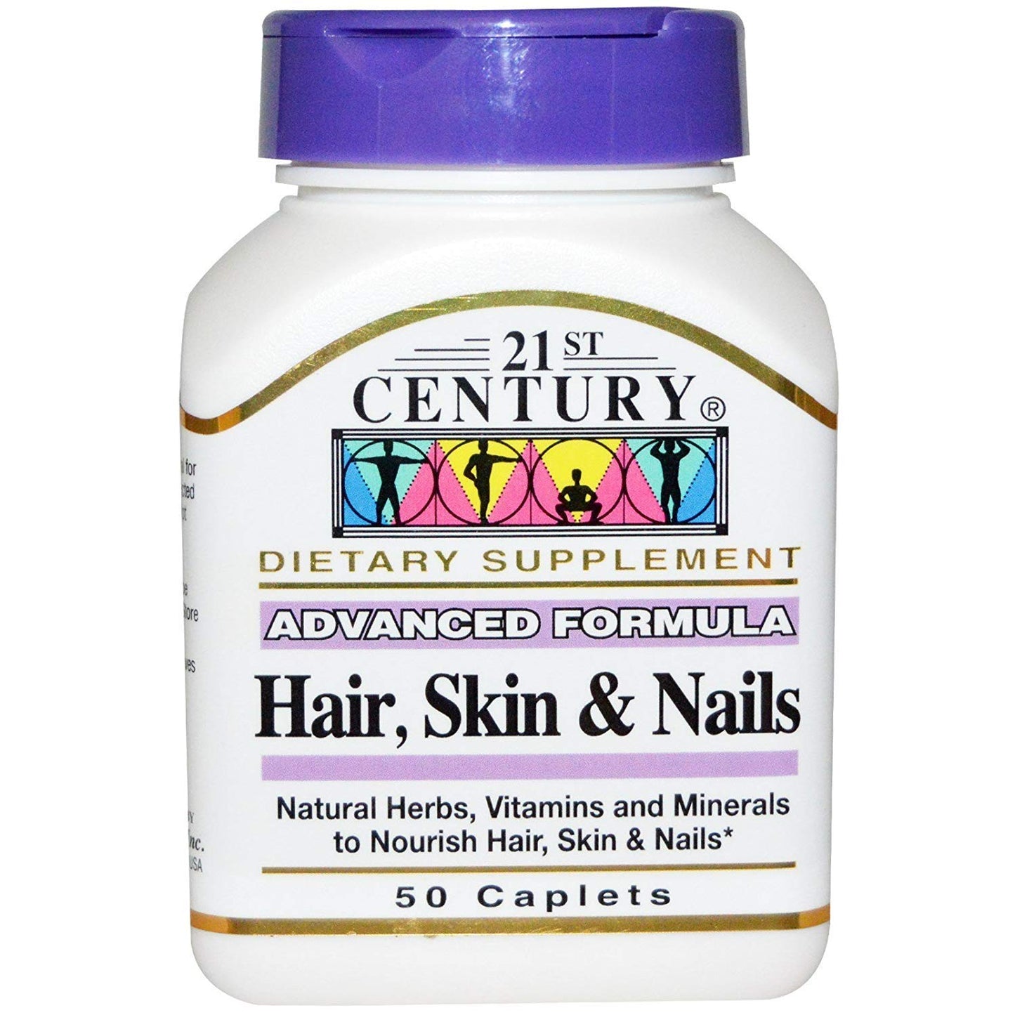 21st Century Hair, Skin and Nails Formula Capsules, 100 Capsules