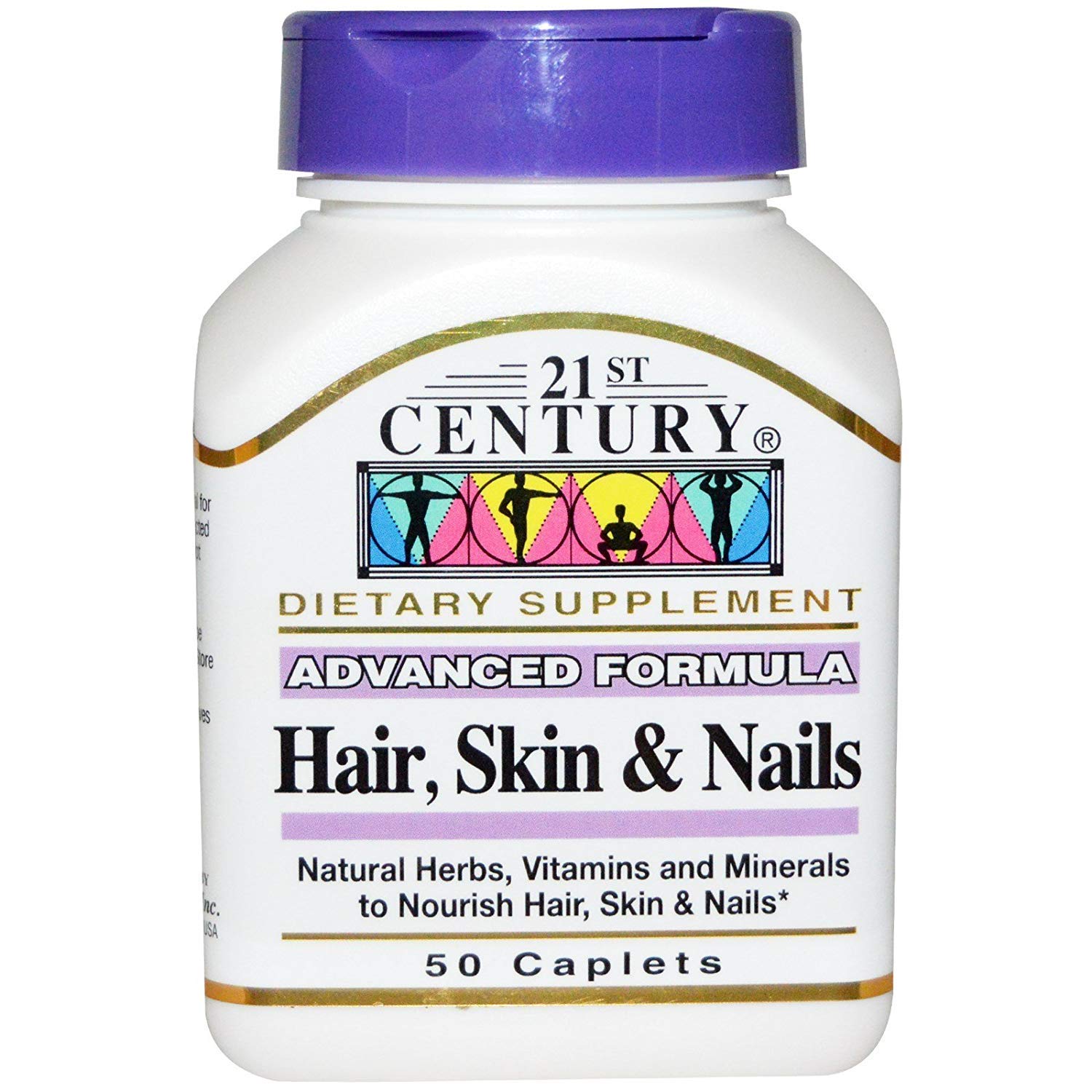 21st Century Hair, Skin and Nails Formula Capsules, 100 Capsules