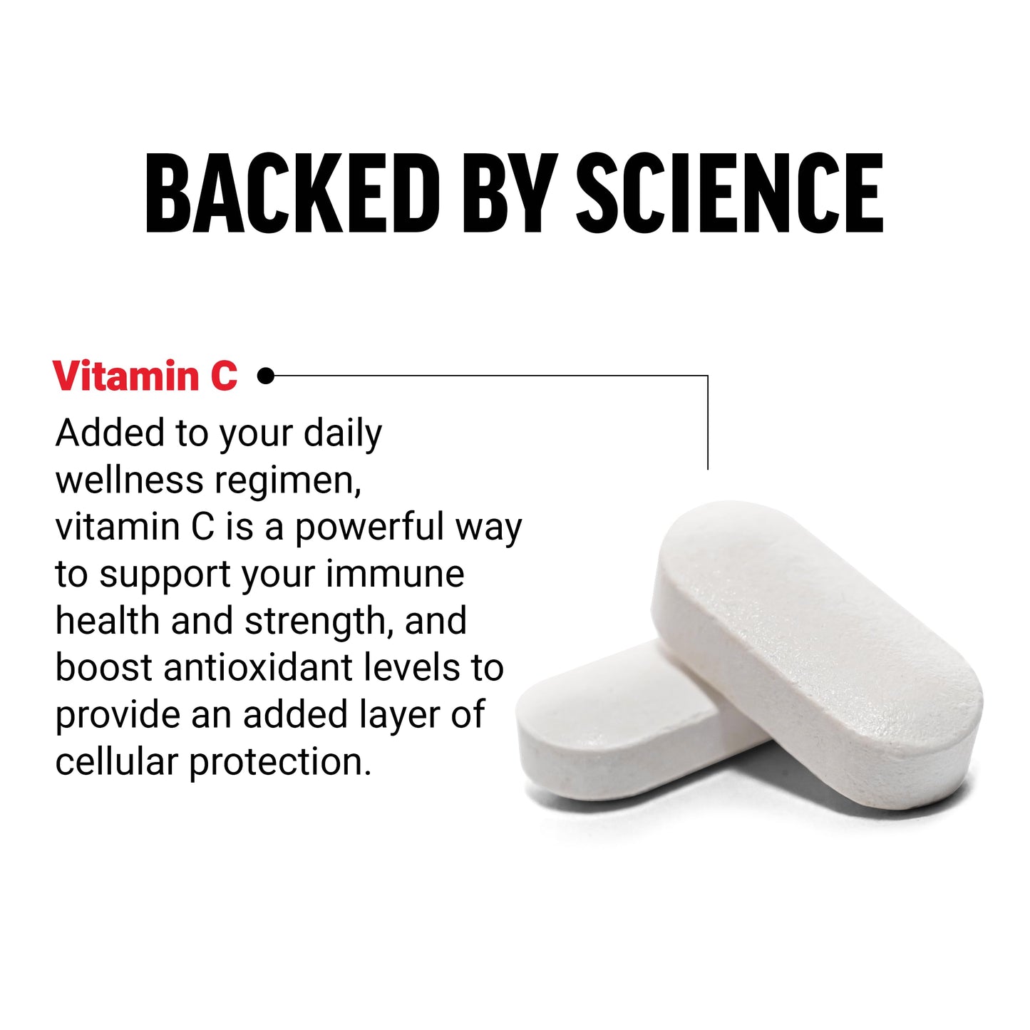 Force Factor Vitamin C 1000mg Immune Support Supplement 60 Tablets