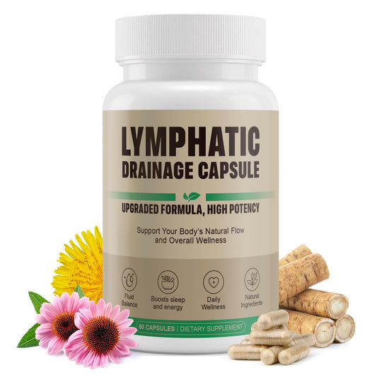 Kaseano Lymphatic Drainage Capsules, 60 Capsules