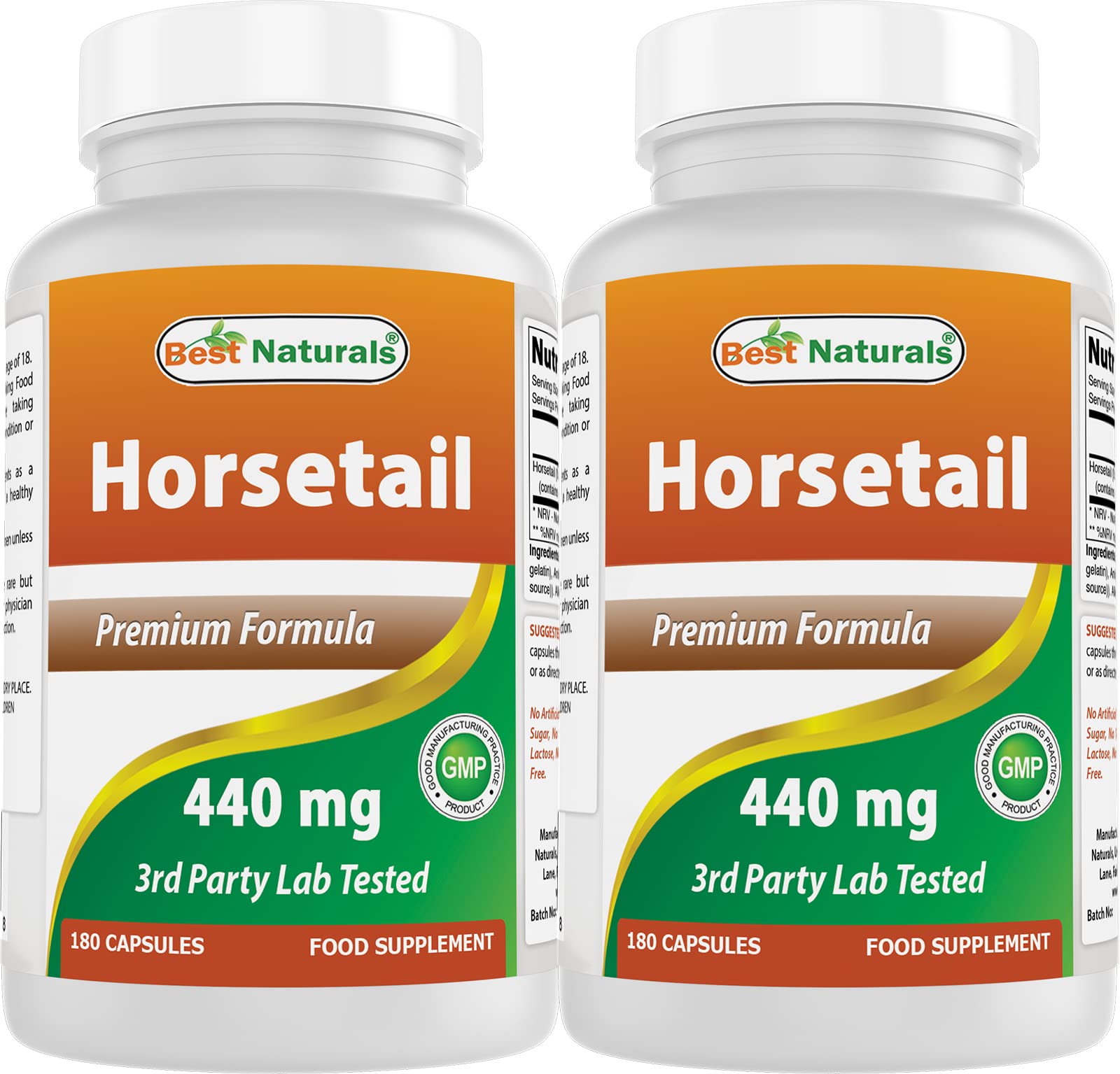 Best Naturals Horsetail 440 mg 360 Capsules