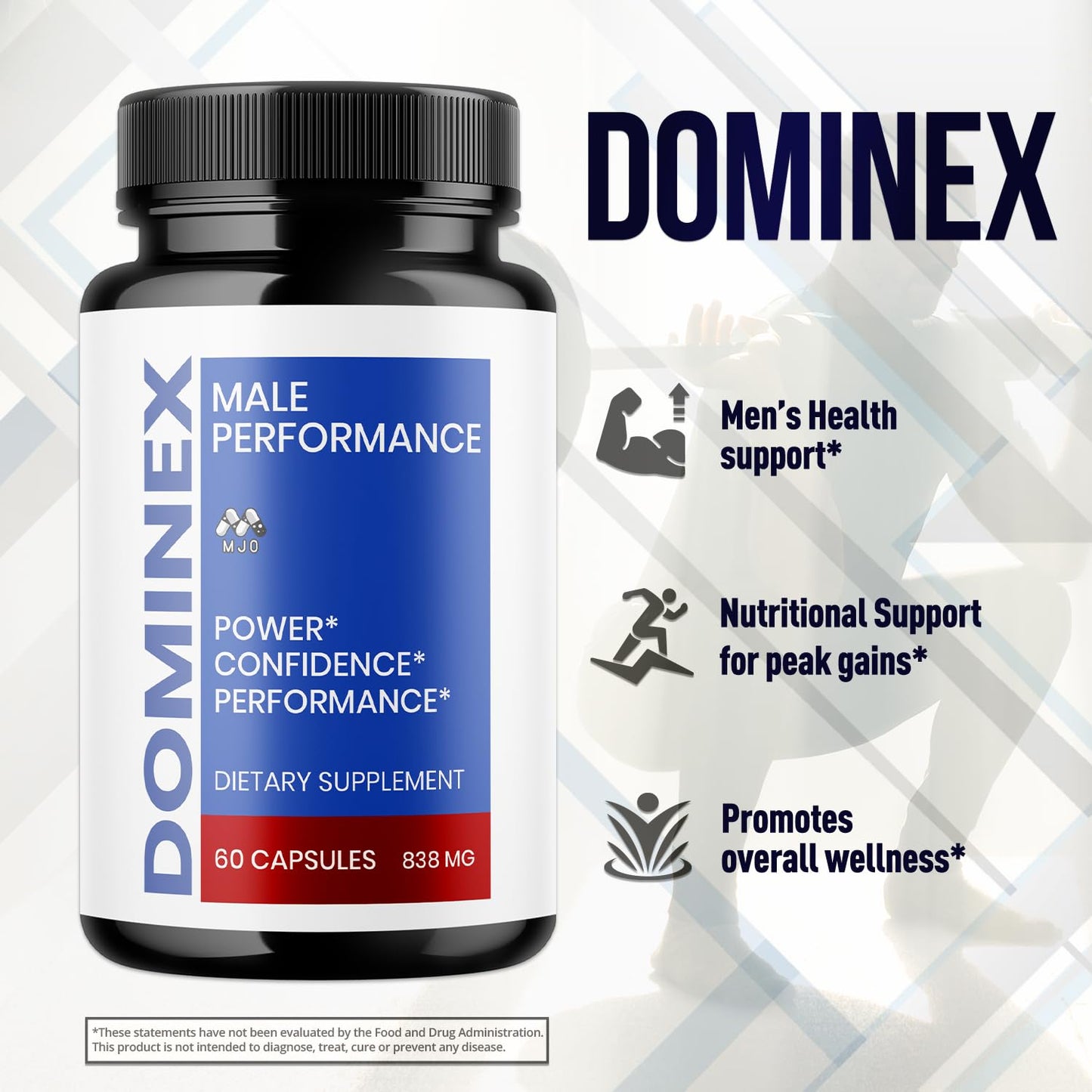 MJO Dominex Capsules 60 Count