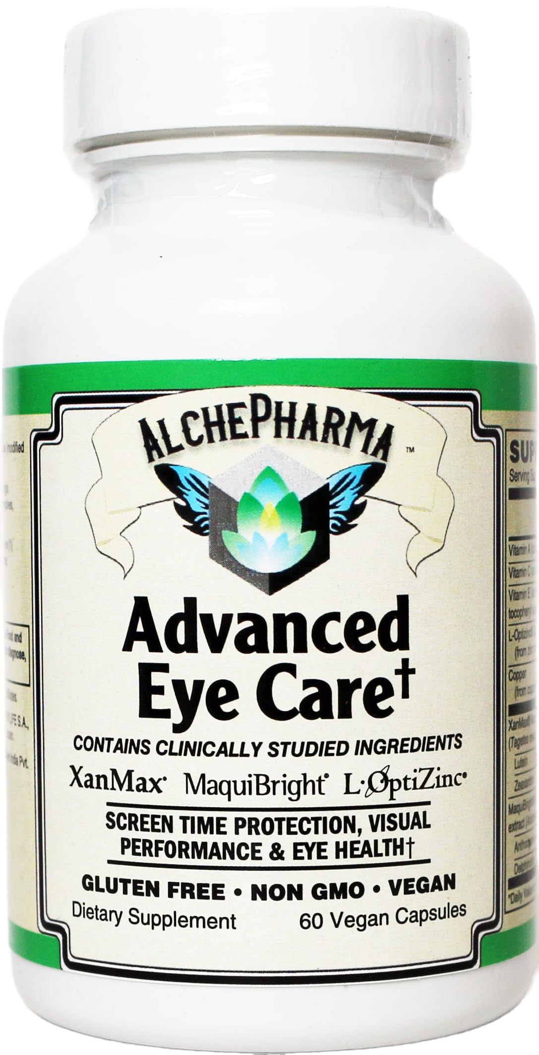 AlchePharma Advanced Eye Care Supplement XanMax Marigold Extract, Lutein & Zeaxanthin Capsule, 1 Count