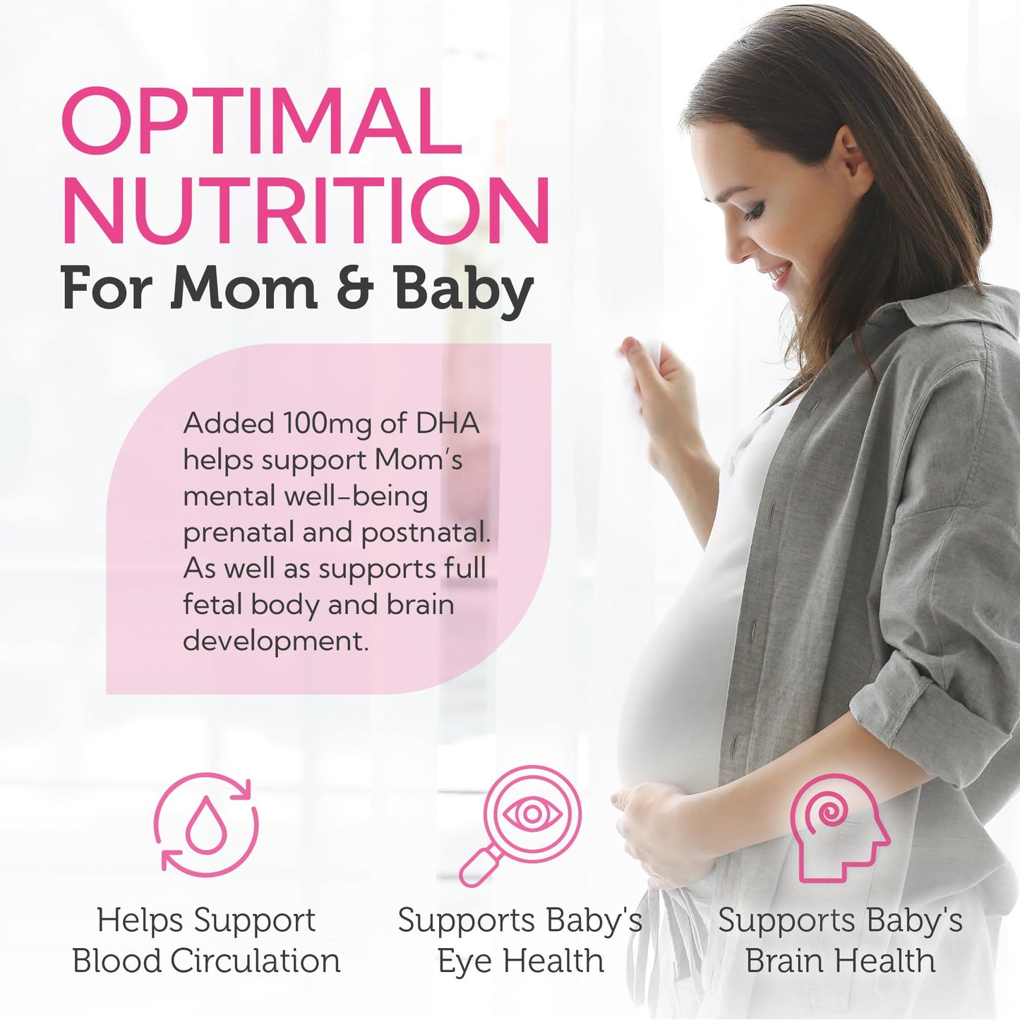 Zahler Mighty Mini Prenatal Vitamin Softgels 90 Count