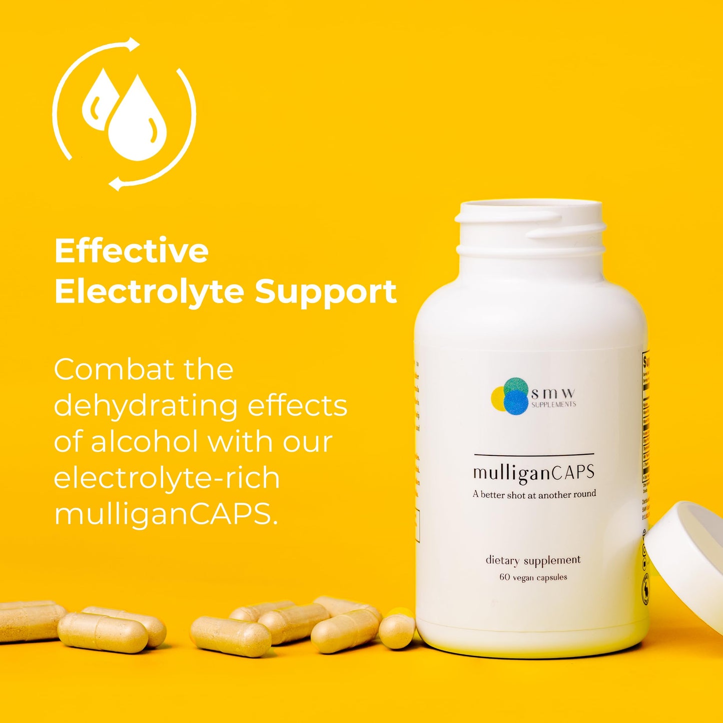 Mulligan Caps Pre-Celebration Blend Capsules 60 Count