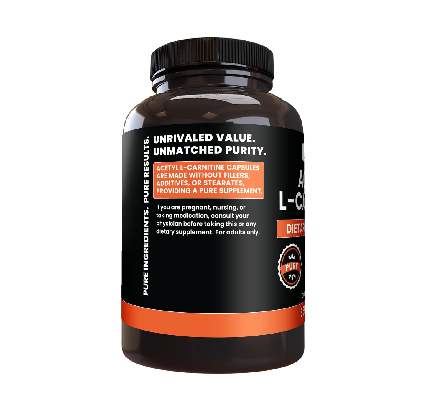 Pure Original Ingredients Acetyl L-Carnitine Capsules, 365
