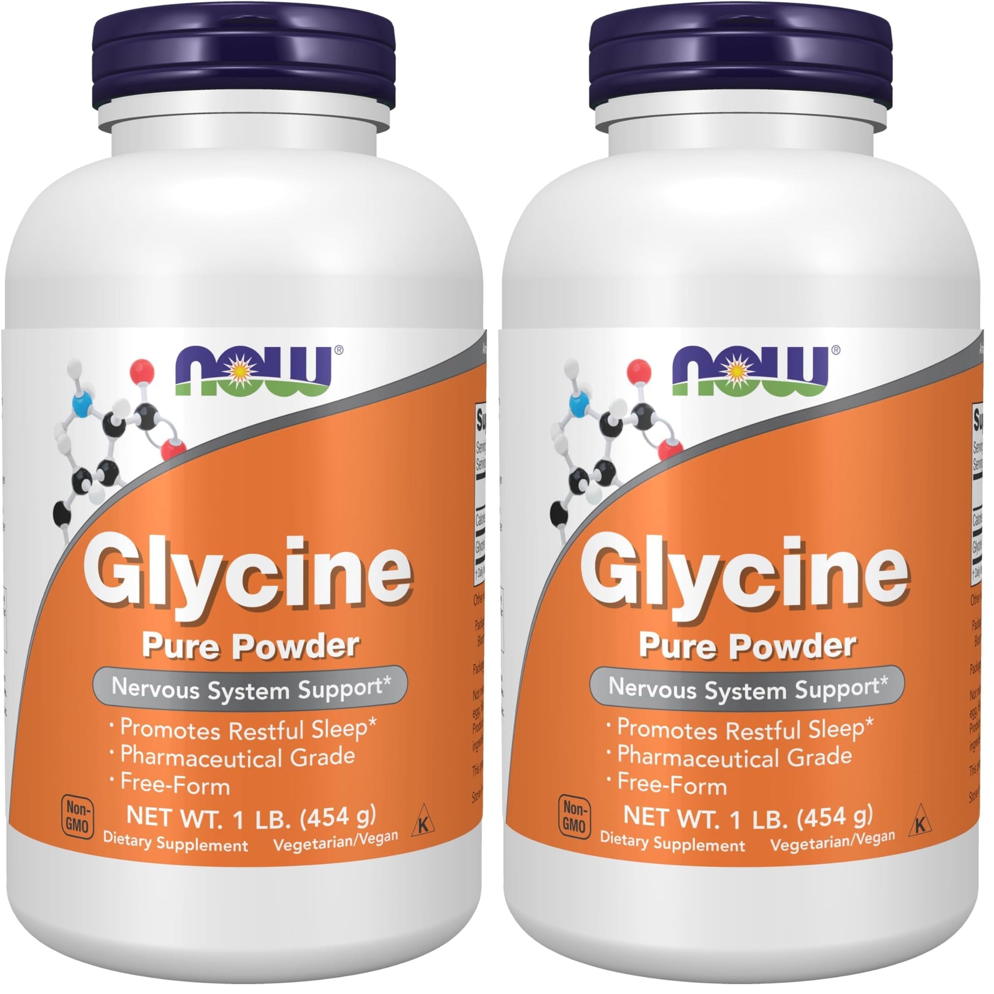 NOW Foods Glycine Pure Powder, 32 oz