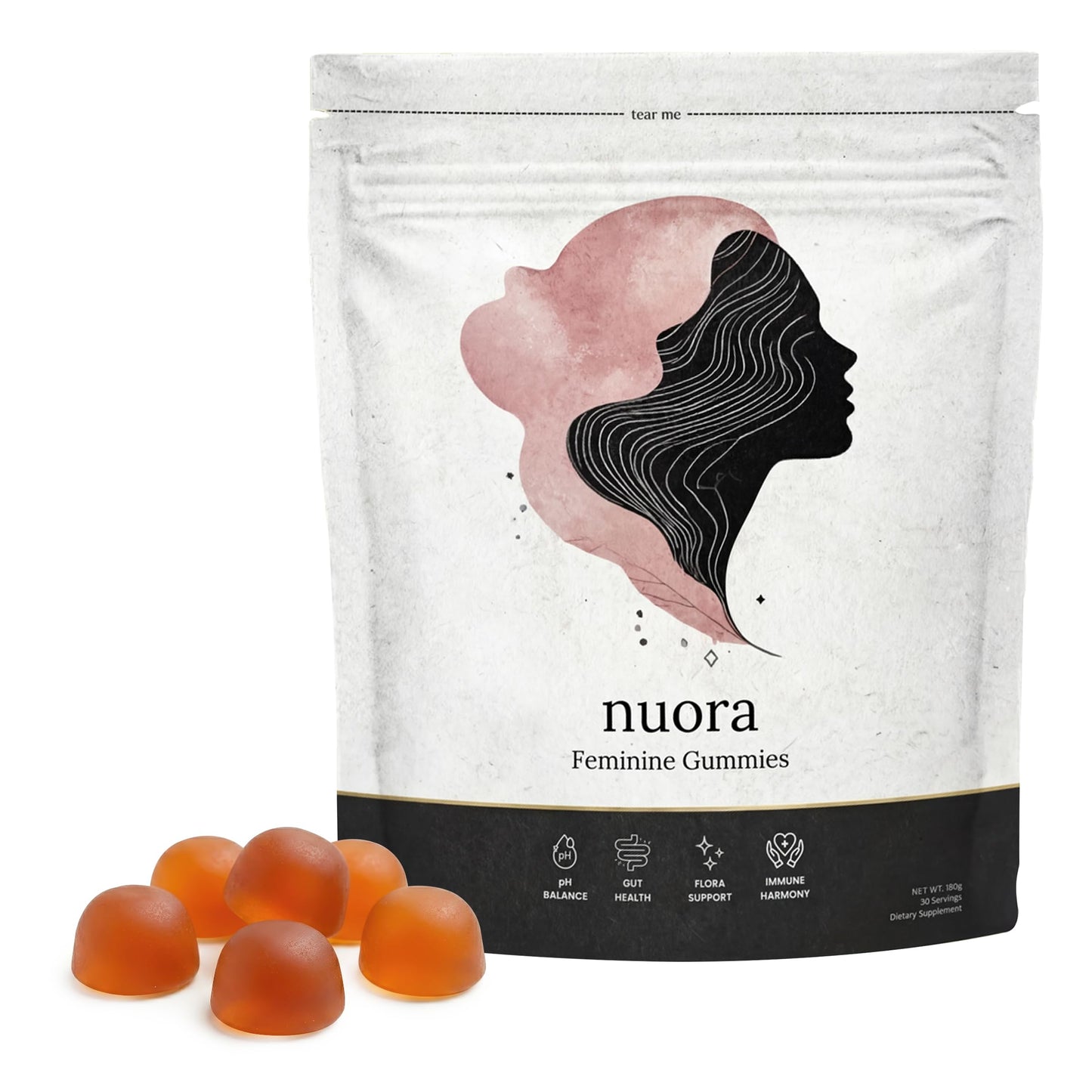 Nuora Biofilm Probiotic Gummies 30 Count