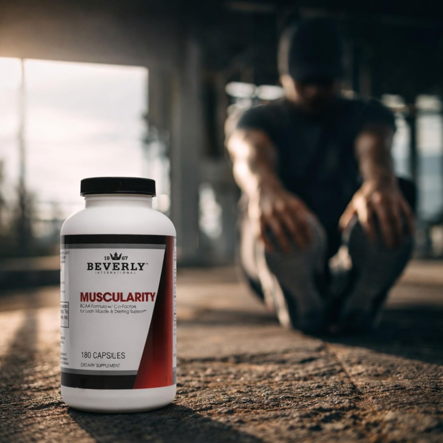 Beverly International Muscularity, Specialty BCAA Formula Capsules 180
