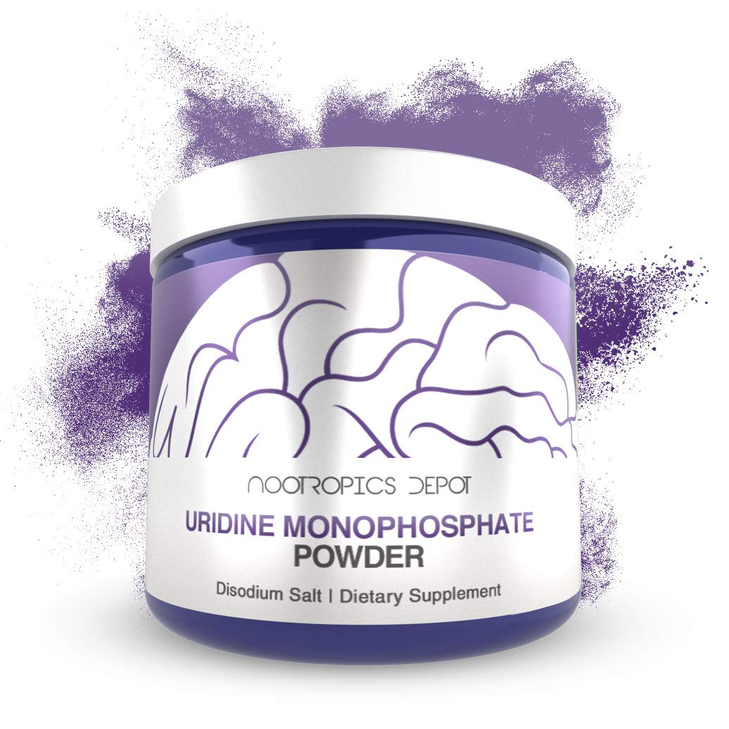 Nootropics Depot Uridine Monophosphate Disodium Salt Powder 1.05 Ounce