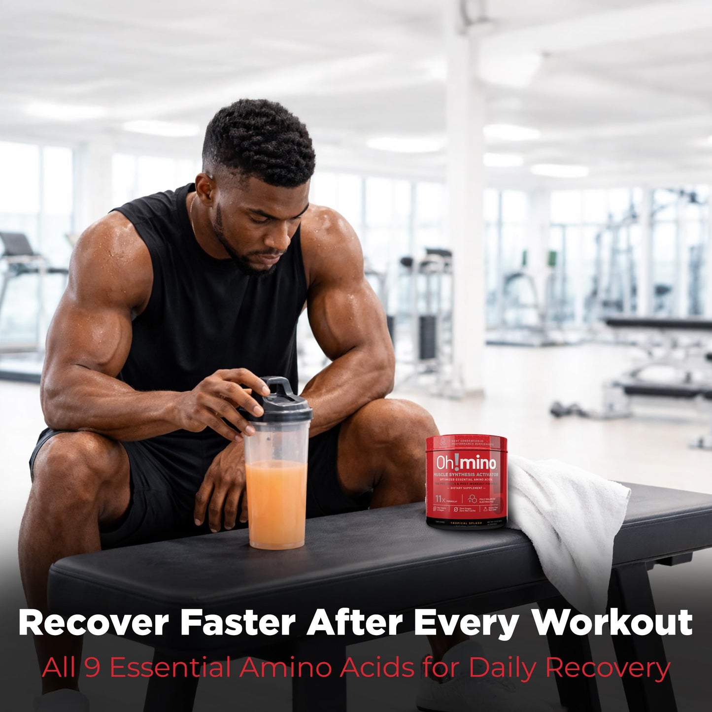 Oh!mino BCAA + EAA Powder 8.18 Ounce