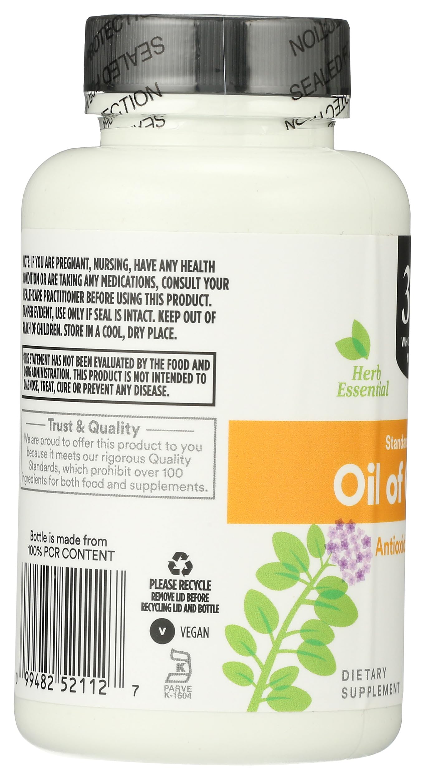 365 by Whole Foods Market Oil of Oregano Standardized Formula Liquid Capsule, 120 Count