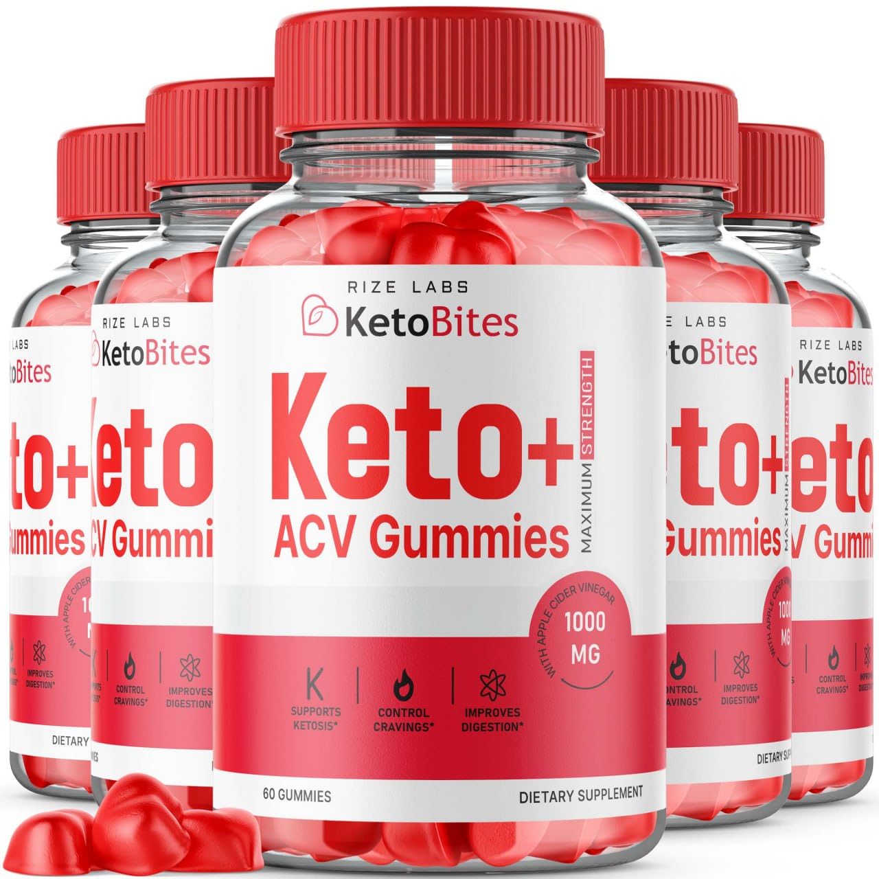 Rize Labs Keto Bites Gummies, 300 Gummies