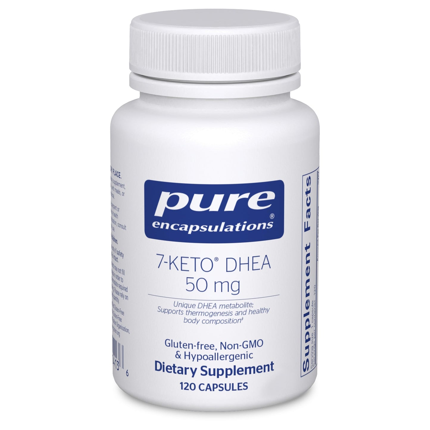 Pure Encapsulations 7-Keto DHEA 50 mg Capsule, 120 Count