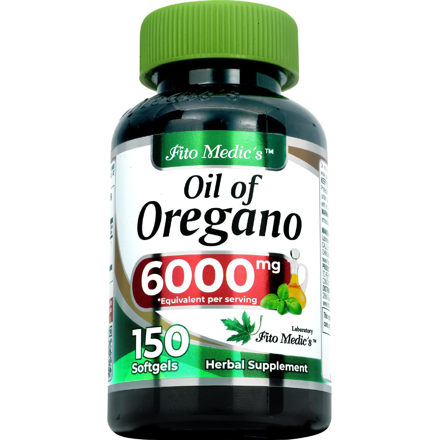 FITO MEDIC'S Oil of Oregano Softgels, 150 Count