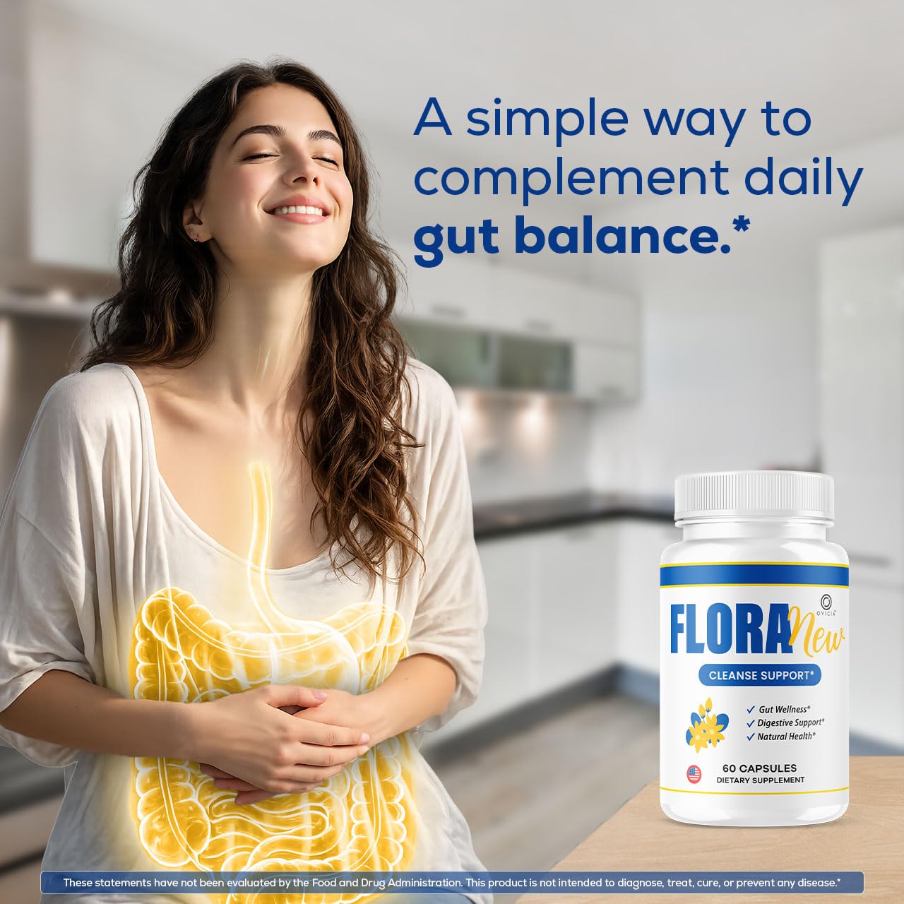 OVICIA FloraNew Advanced Formula Capsules 180 Capsules