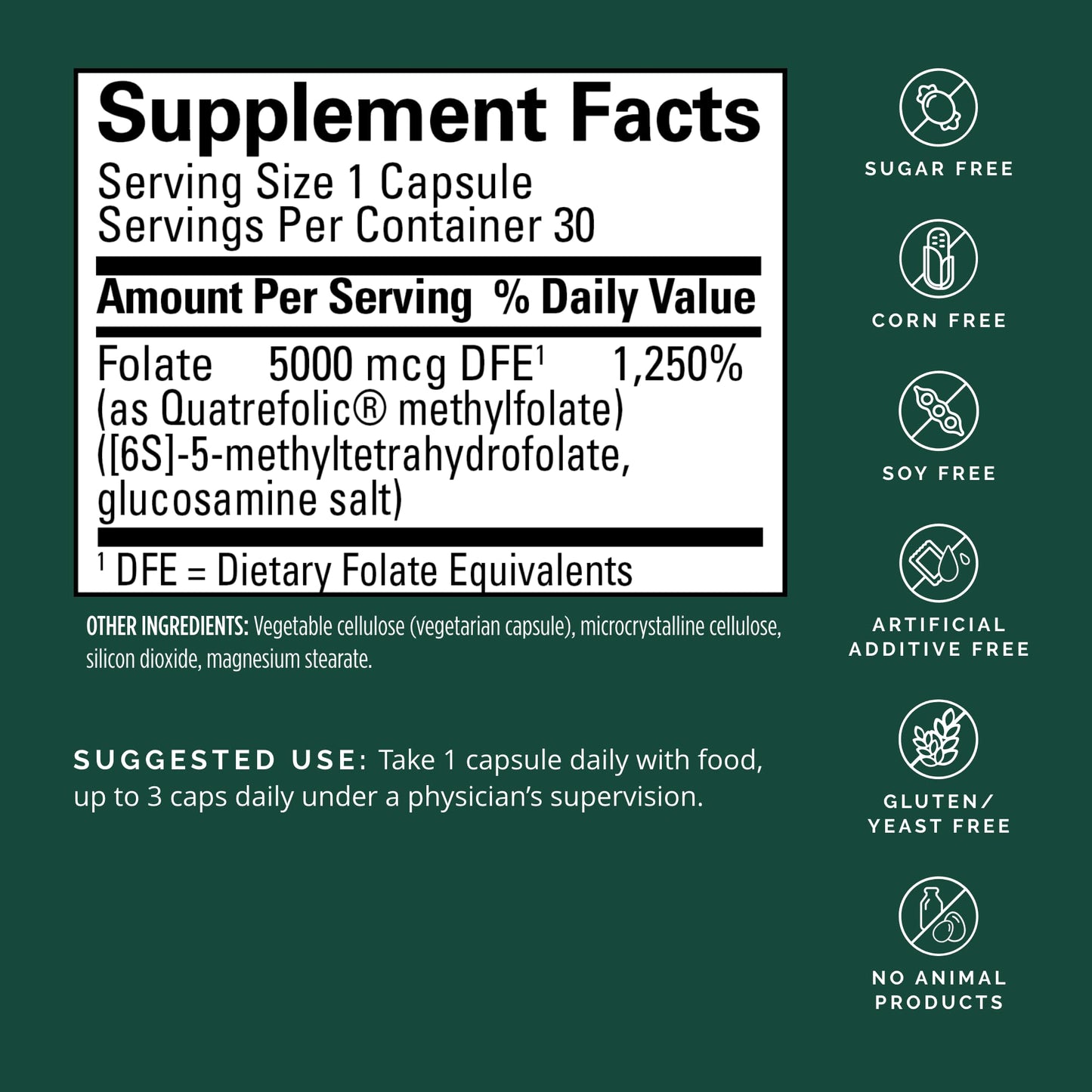 BRAINMD Dr Amen Methylfolate 30 Capsules