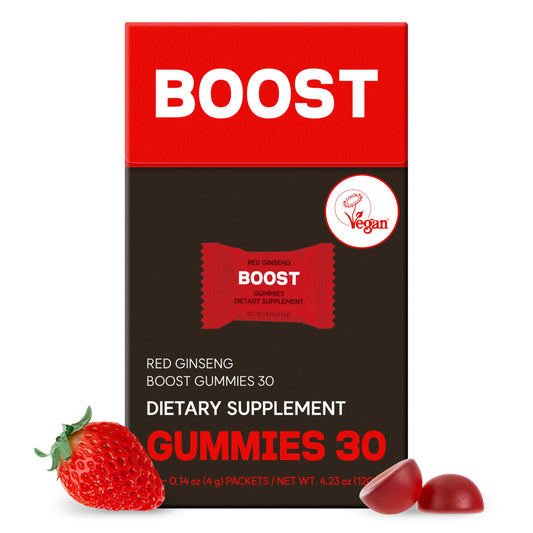 Dr.blet Energy Booster Red Ginseng Gummies, 30 Count