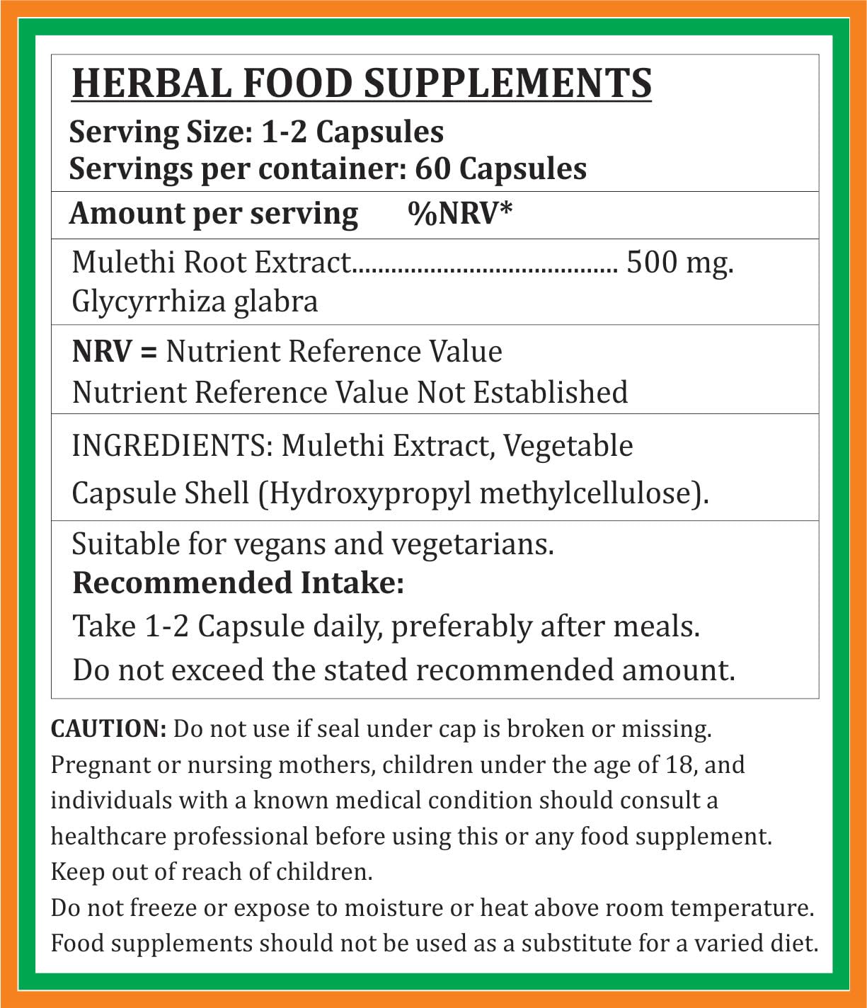 Satya Naturals Mulethi Forte Capsules 500 mg, 120 Capsules
