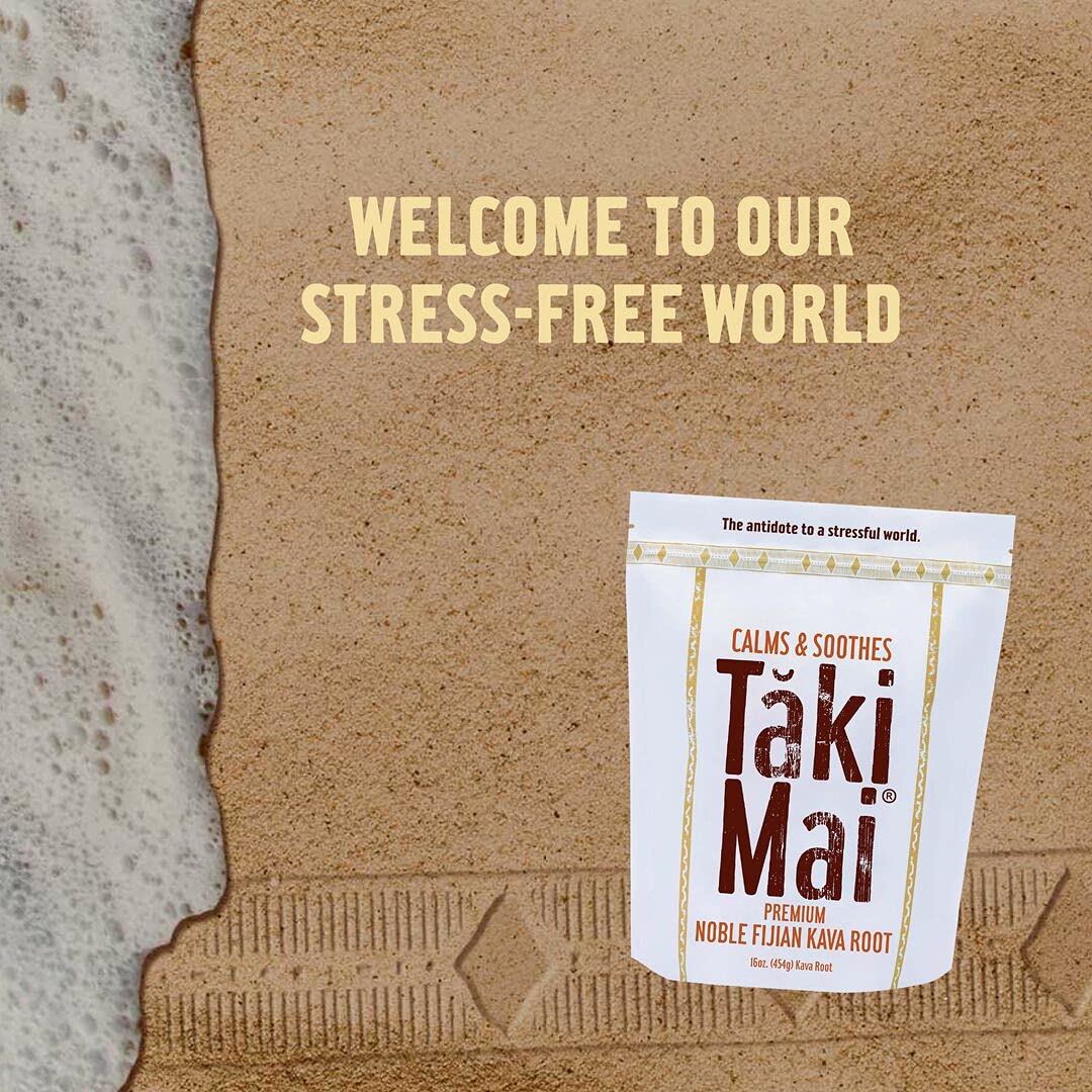 Taki Mai Noble Kava Kava Root Powder, 16 Ounce