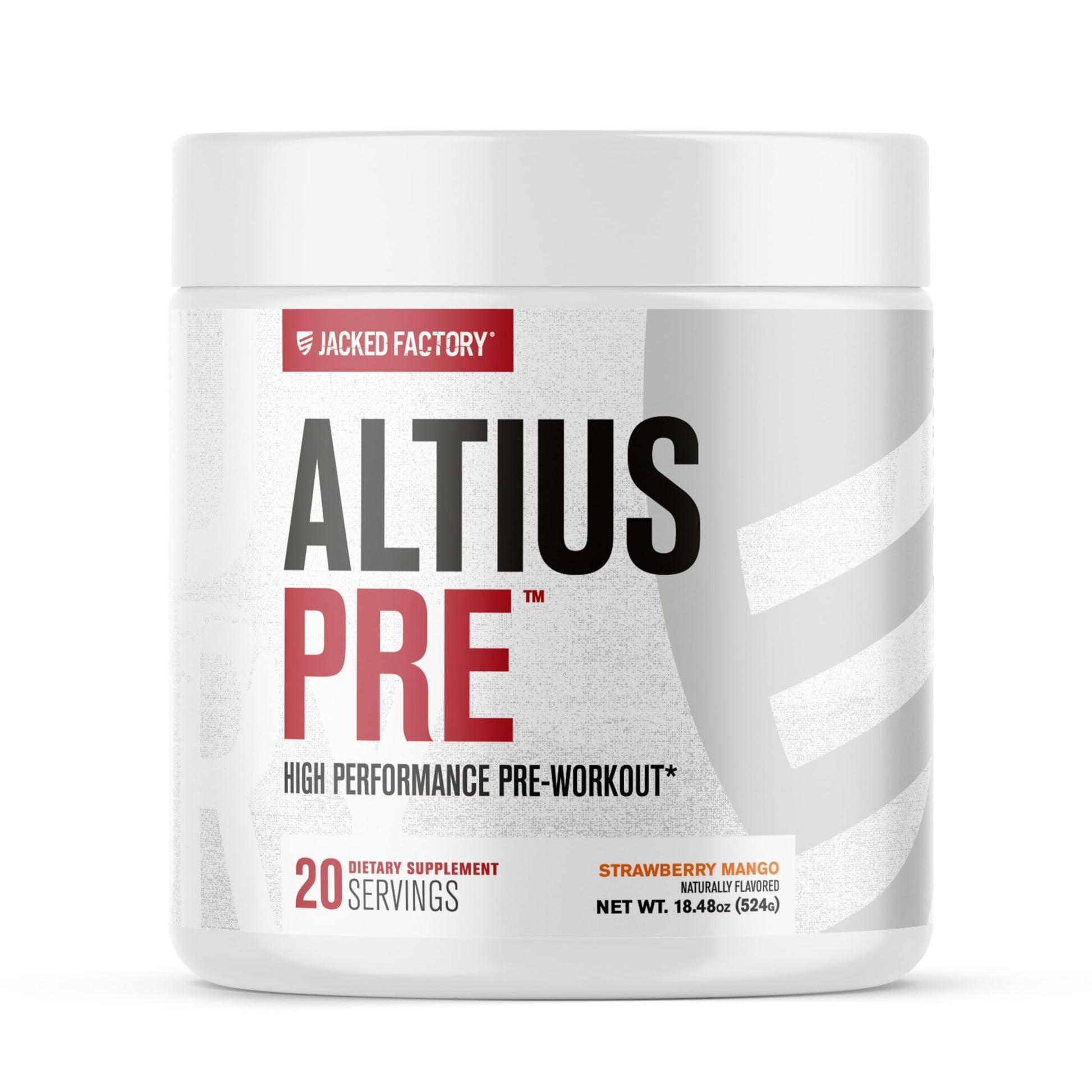 Jacked Factory Altius Pre Workout Powder 20 Servings