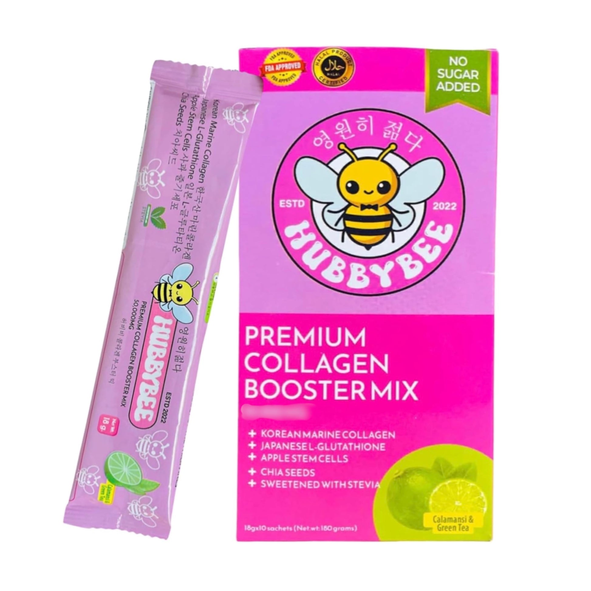 Generic HubbyBee Premium Collagen Booster Mix Powder 6.35 oz
