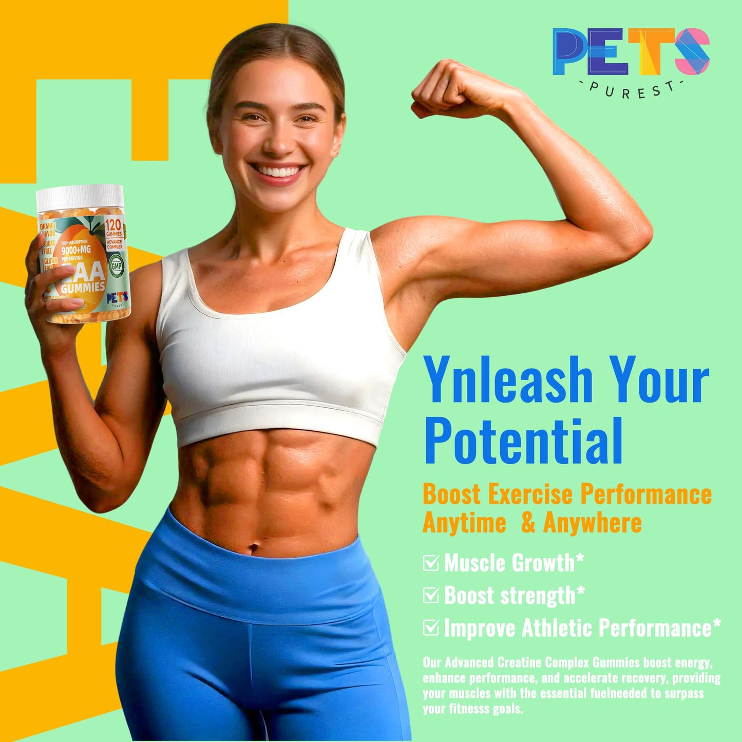 Pets Purest EAA Gummies Gummy 120