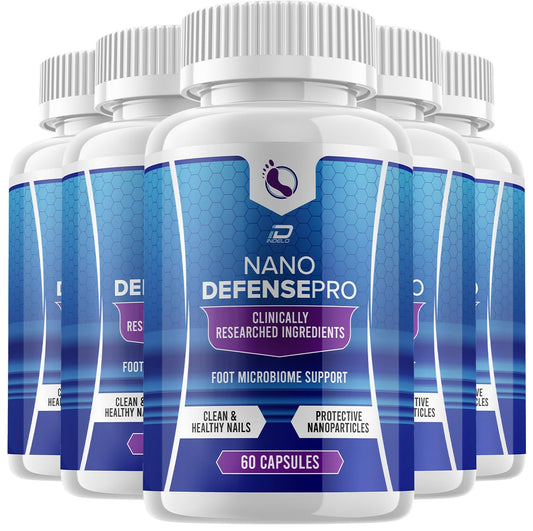 Indelo Nano Defense Pro Probiotic Supplement - NanoDefense Pro Advanced Formula for Healthy Nail Support Capsules, 300 Count