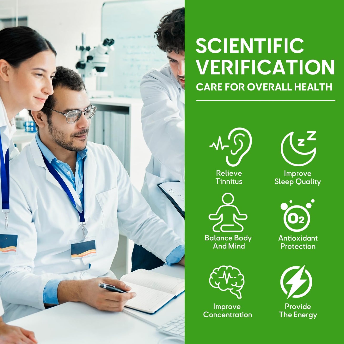 CelluTech Advanced Tinnitus Relief for Ringing Ears Supplement 1200MG, Supports Hearing Loss & Ear Health, 120 Capsules