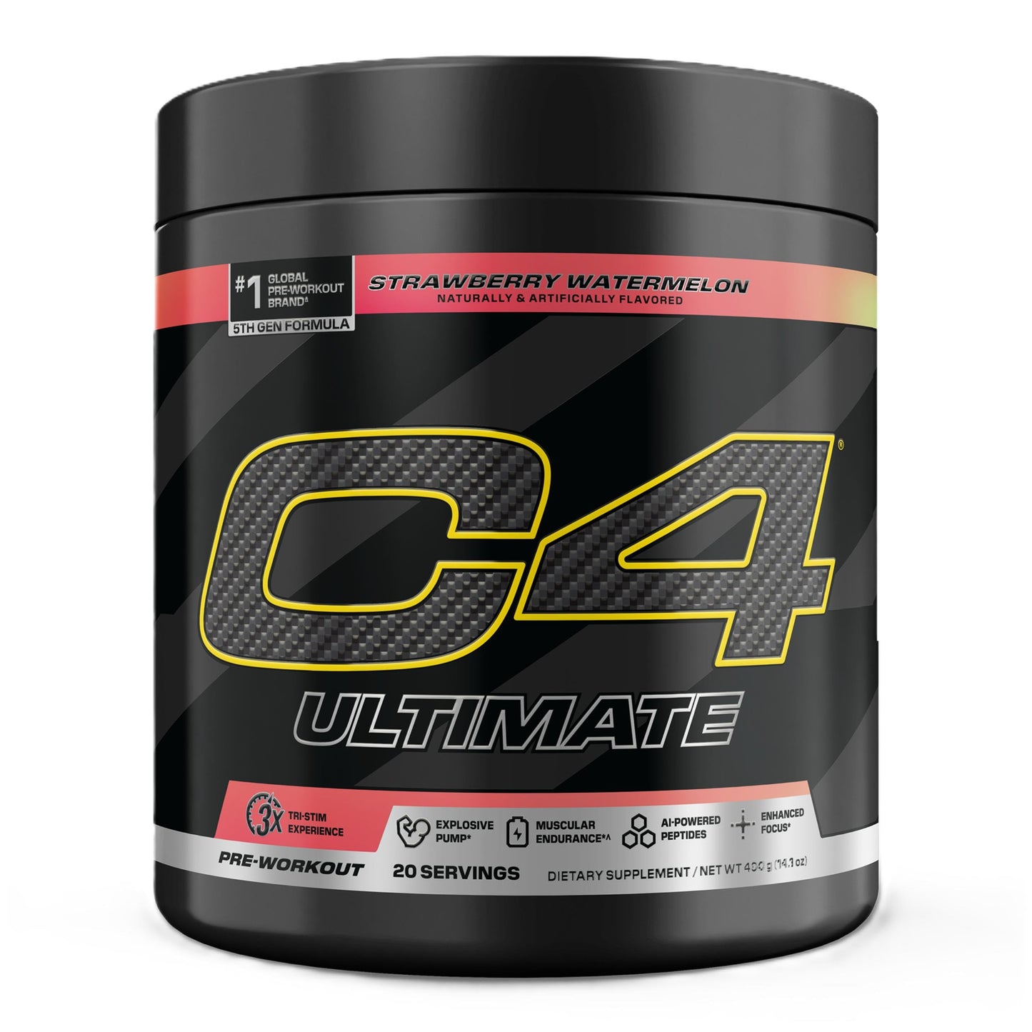 C4 Ultimate Pre Workout Watermelon Powder 11.5 oz