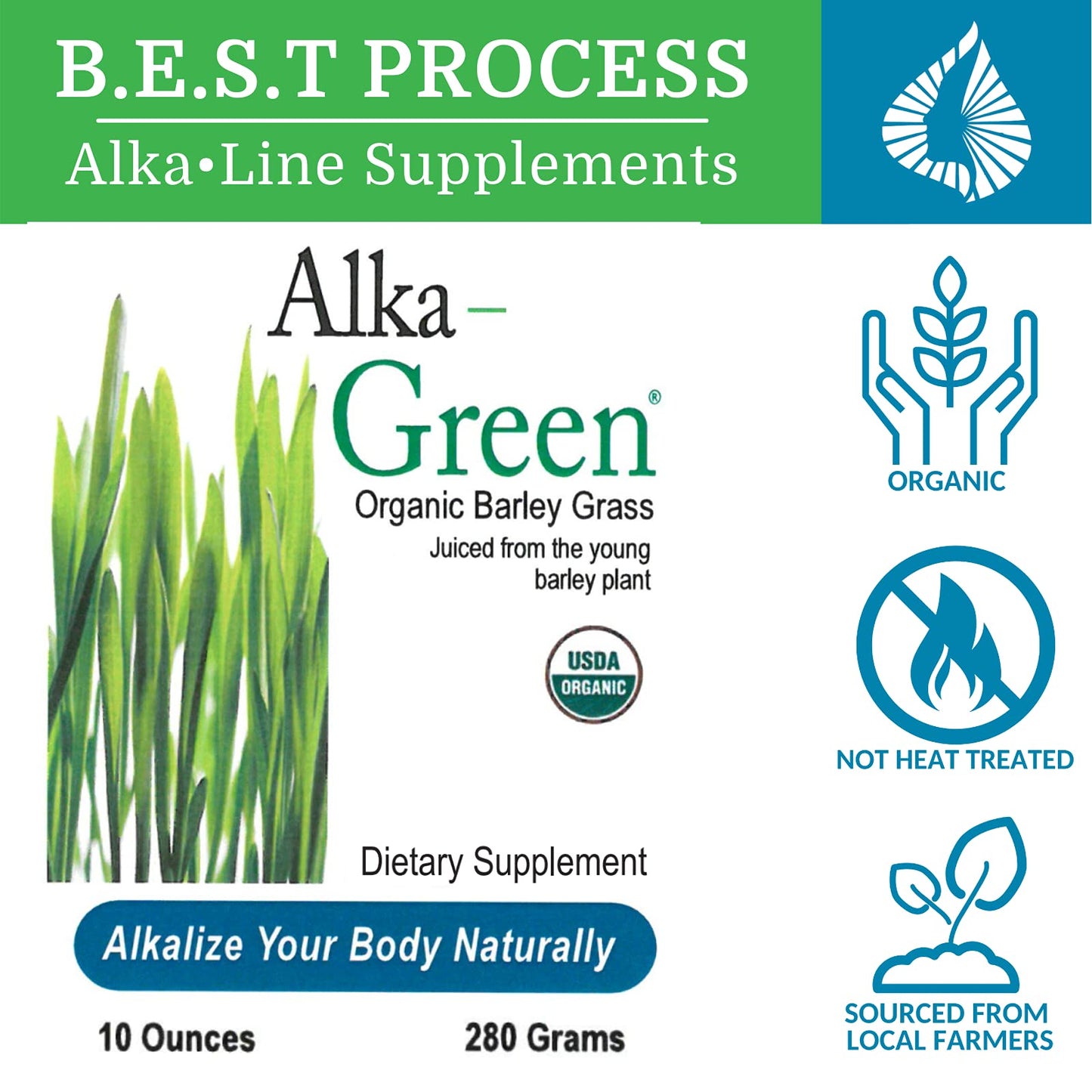 Morter HealthSystem Alka•Green Powder, 3 Pack