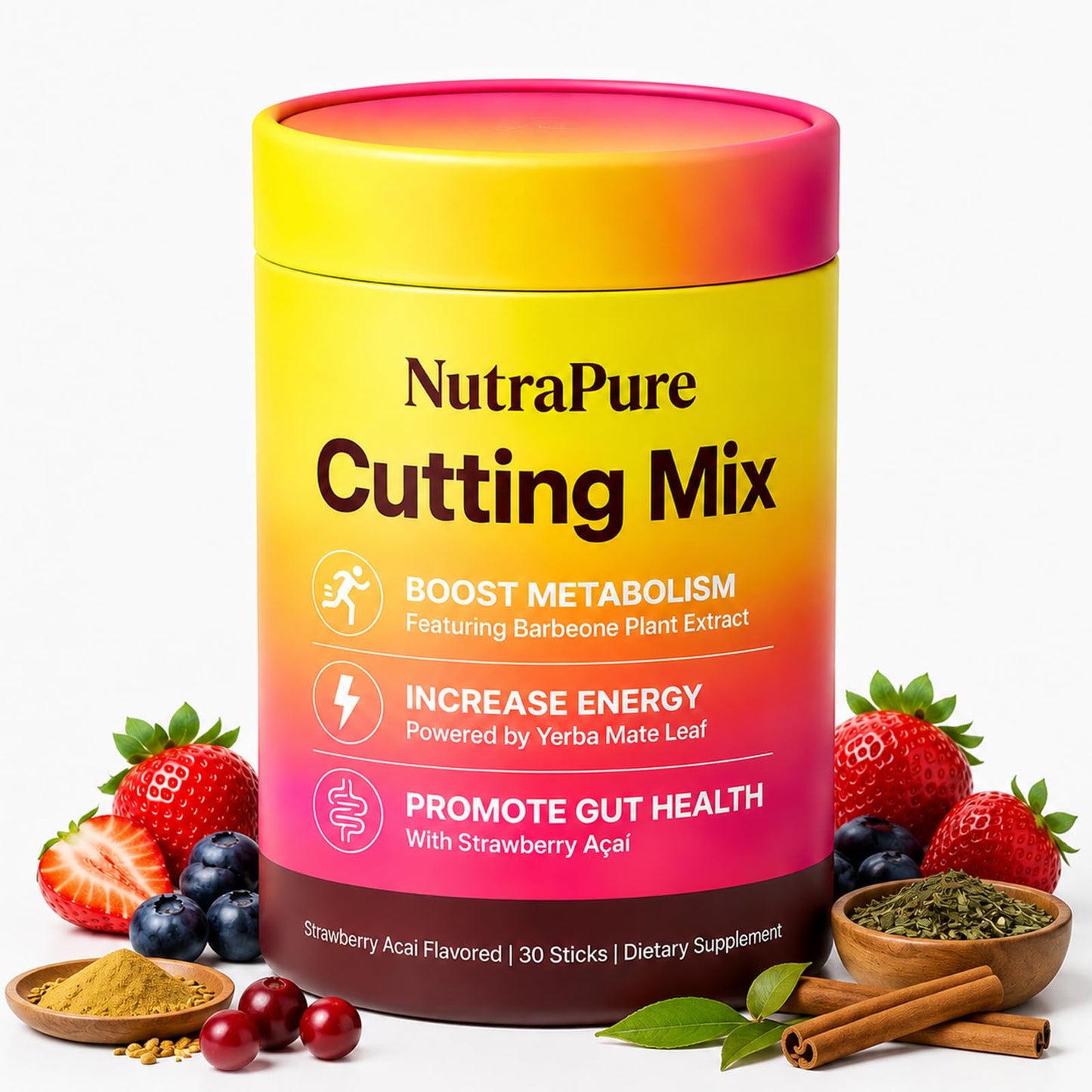 NutraPure Health Cutting Mix Powder 1 Ounce (Pack of 1)