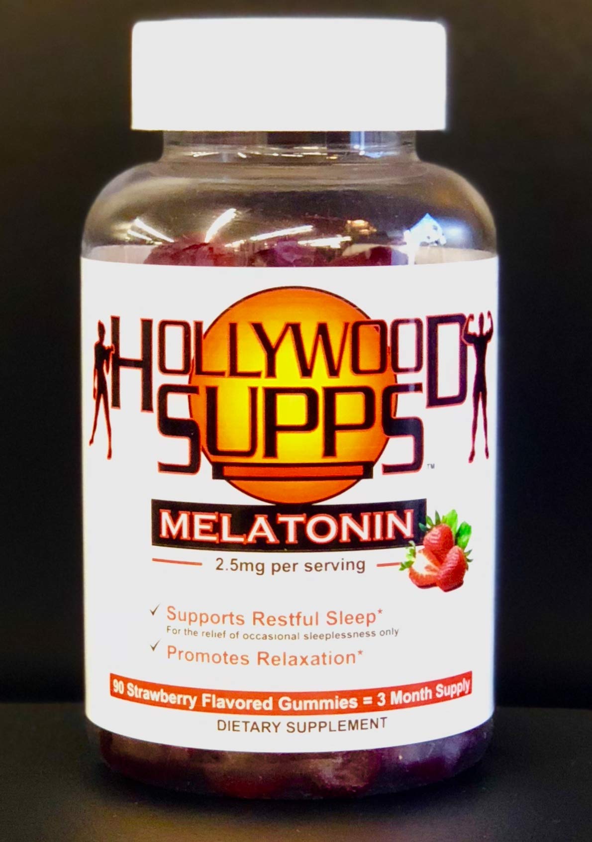 Hollywood Pro Melatonin Gummies 90 Count