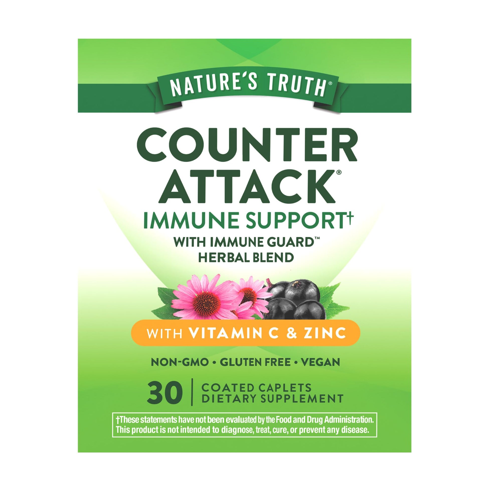 Nature's Truth Immune Support Complex Caplets 30
