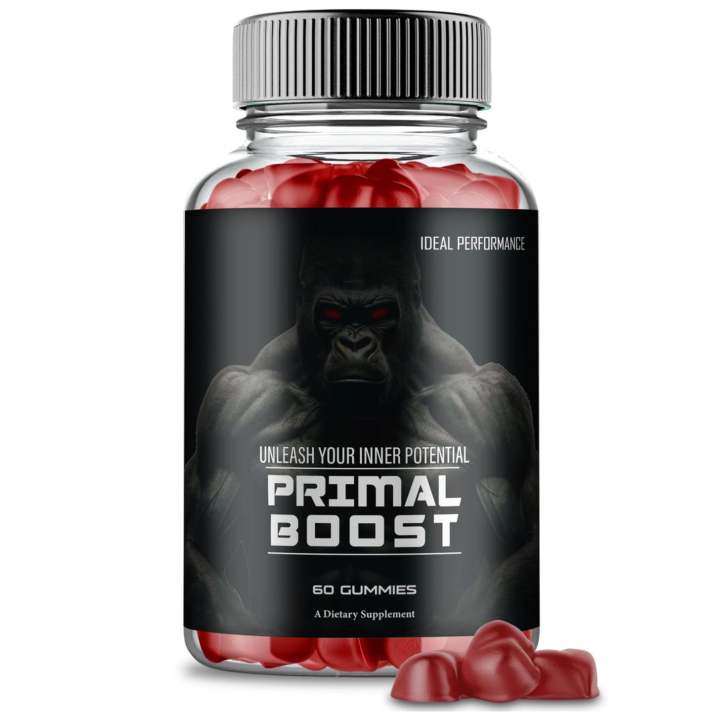 IDEAL PERFORMANCE Primal Boost Gummies Gummy, 60 Count