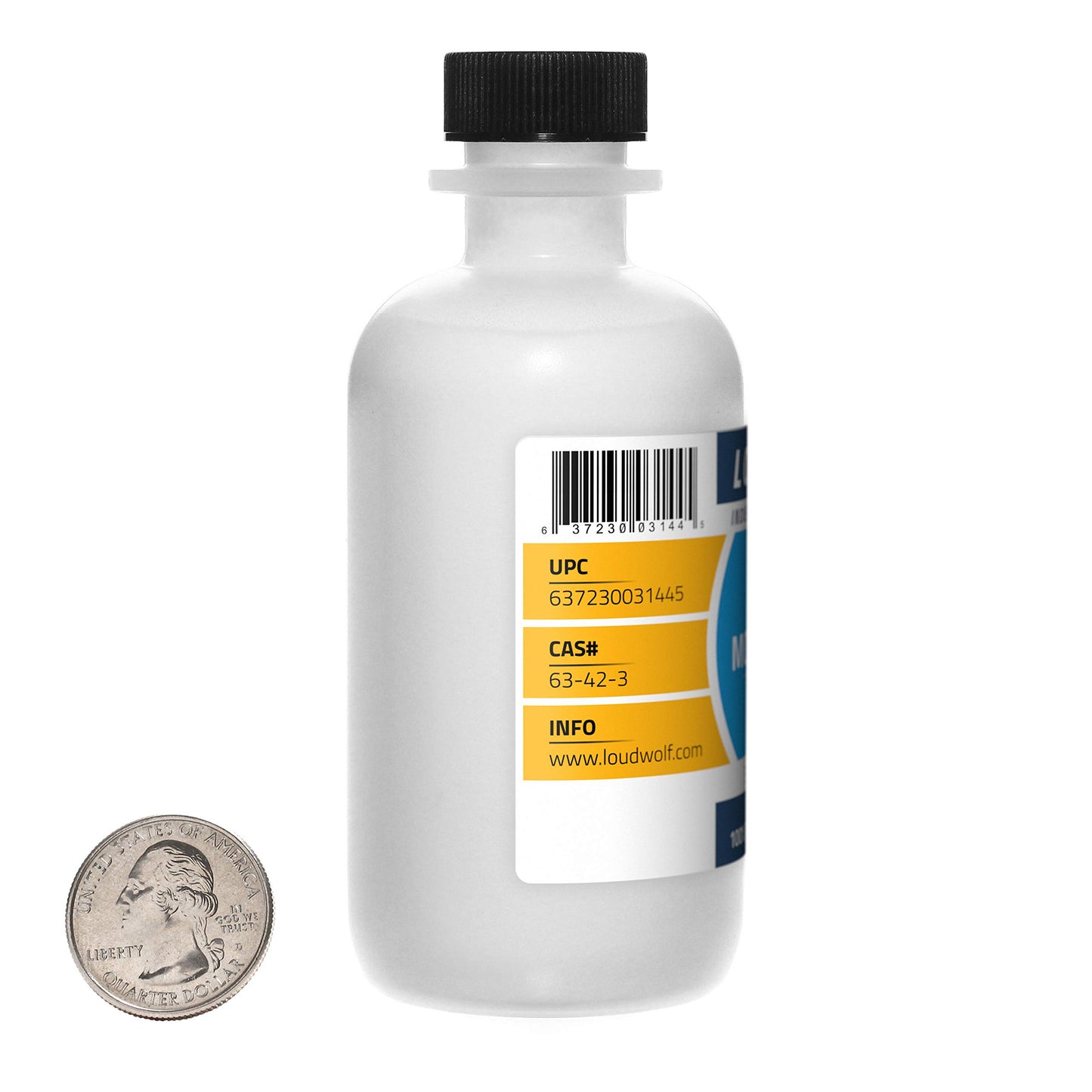 Loudwolf Lactose Monohydrate Powder, 3 Ounce Bottle