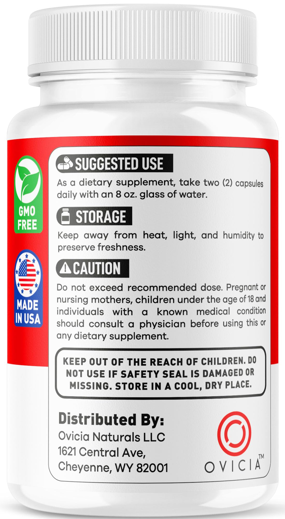 OVICIA Glyco Pulse Capsules 180 Capsules