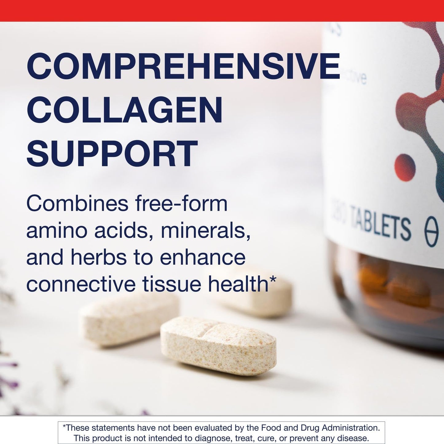 Metagenics Collagenics Collagen-Building Nutrients for Joint, Skin & Connective Tissue Support with L-Proline, L-Lysine, Vitamin C, Manganese & Zinc, 180 Tablets