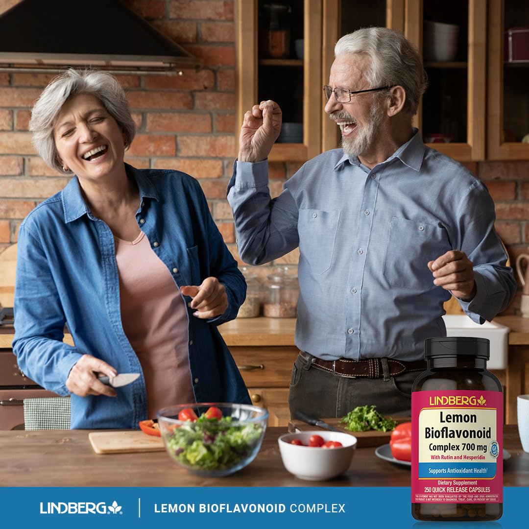Lindberg Lemon Bioflavonoid Complex 700mg Capsules 250 Count