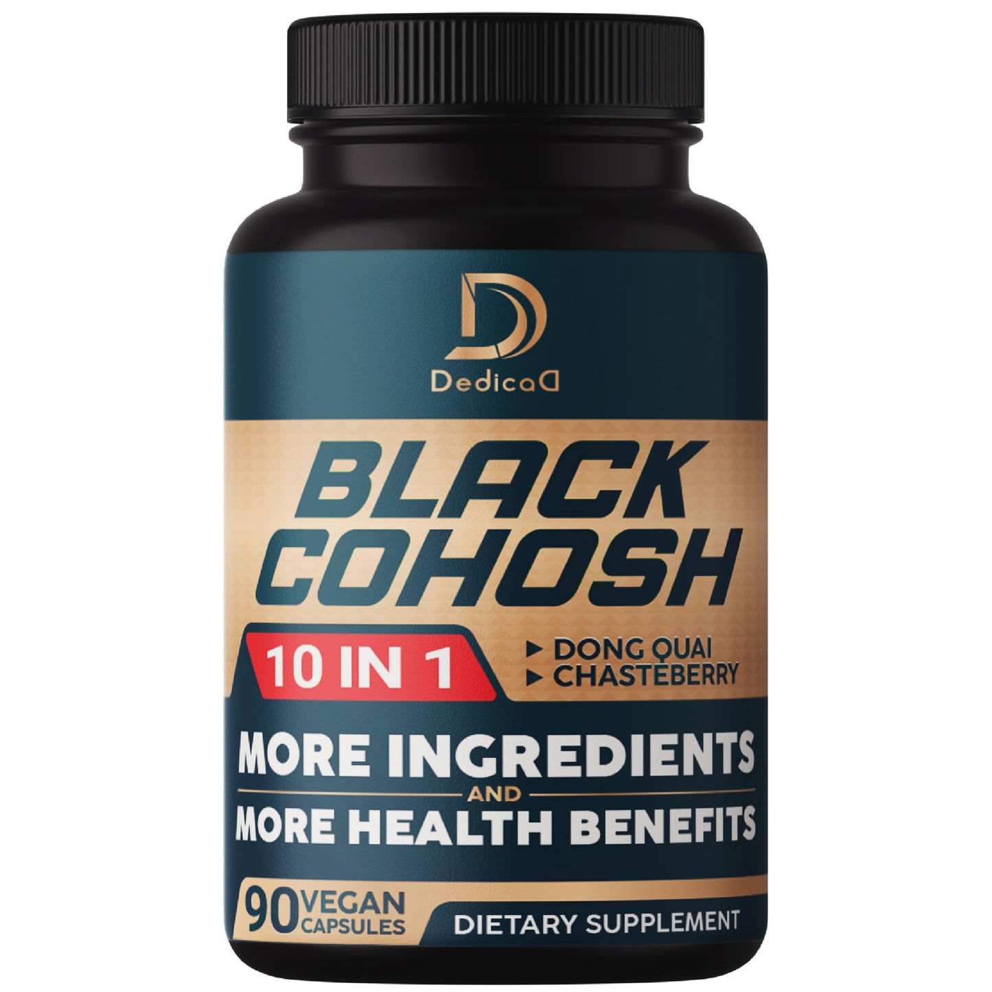 DEDICAD Black Cohosh Supplement Capsules, 90 Capsules