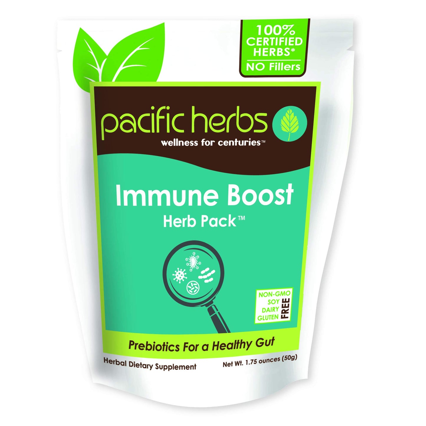 Pacific Herbs Natural Immune Booster Herb Extract Powder 1.75 Ounce