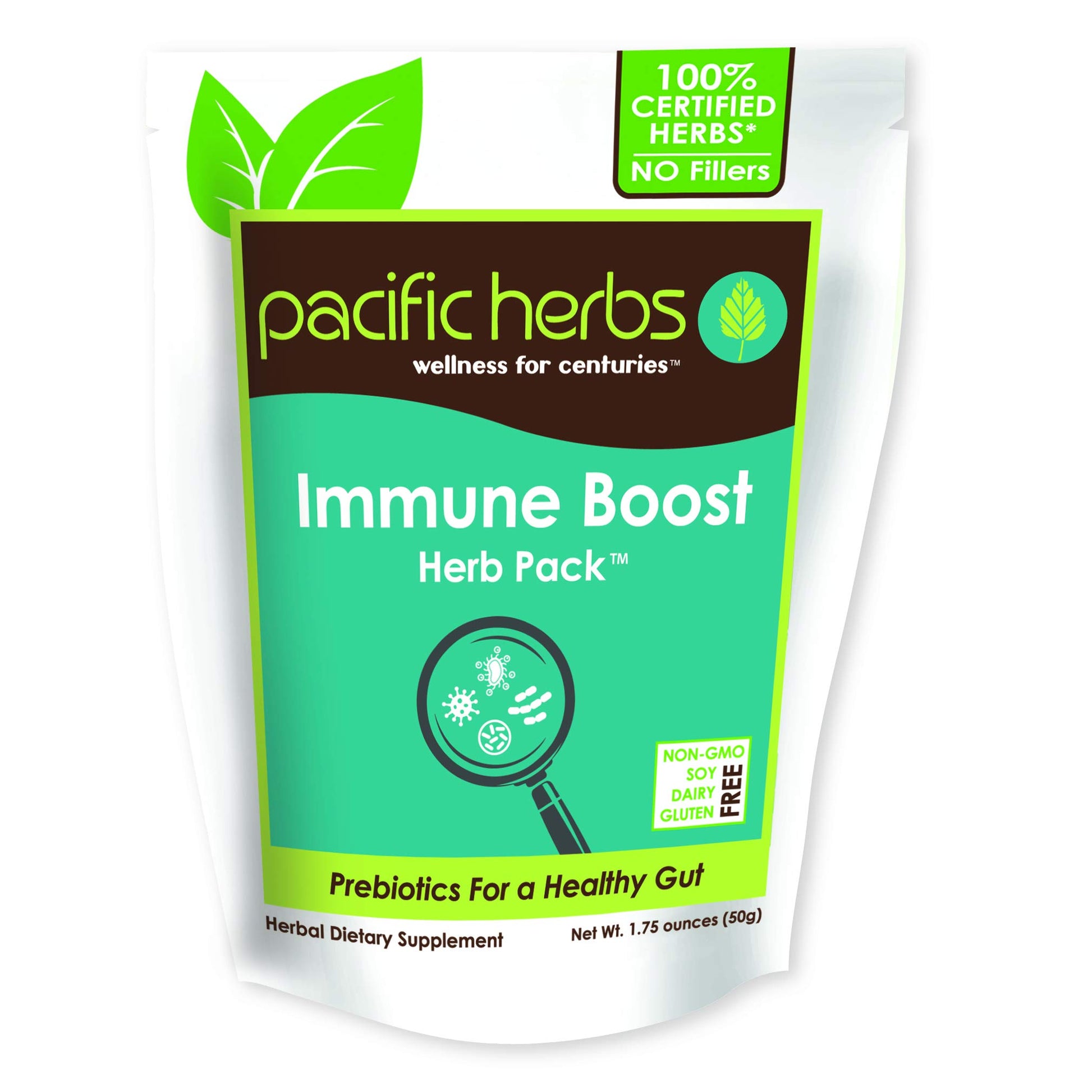 Pacific Herbs Natural Immune Booster Herb Extract Powder 1.75 Ounce