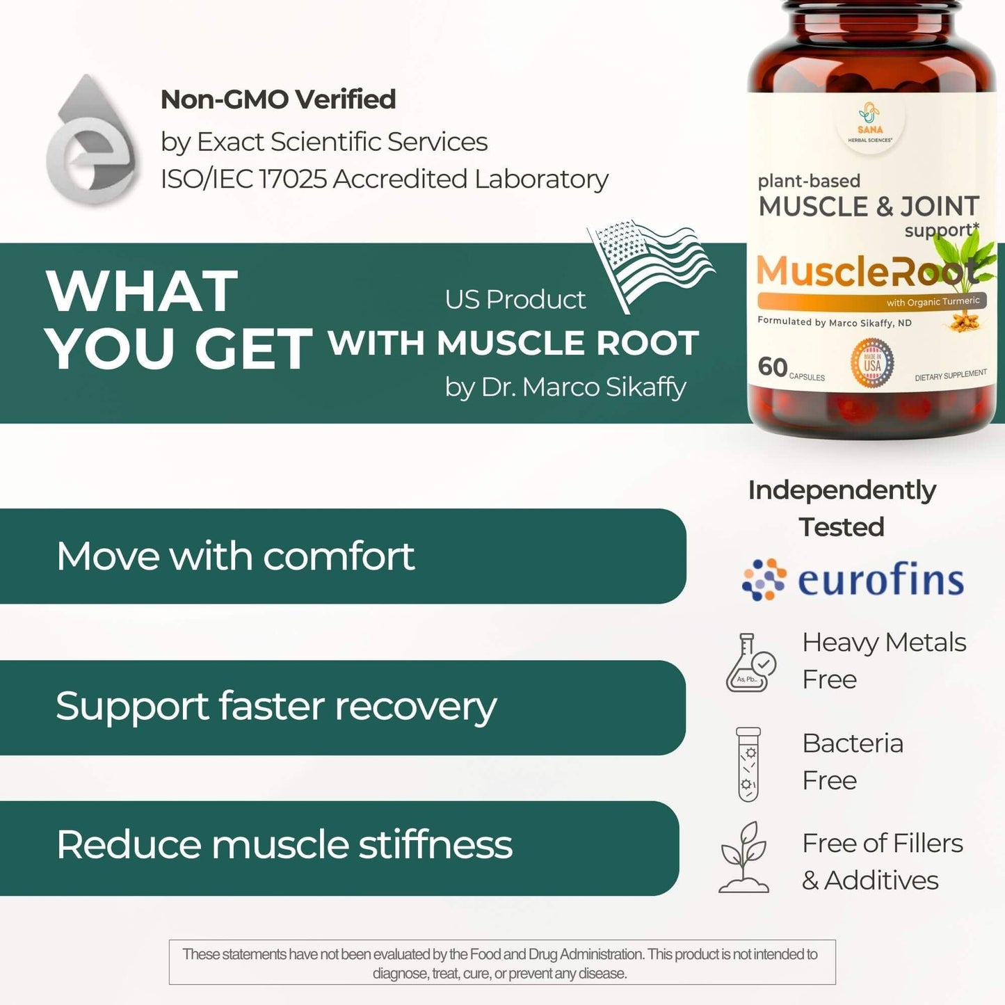 Sana Herbal Sciences Artery Plaque & Healthy Inflammatory Response Bundle - Natural Wellness Formula for Daily Vitality & Comfort, 150 Capsules