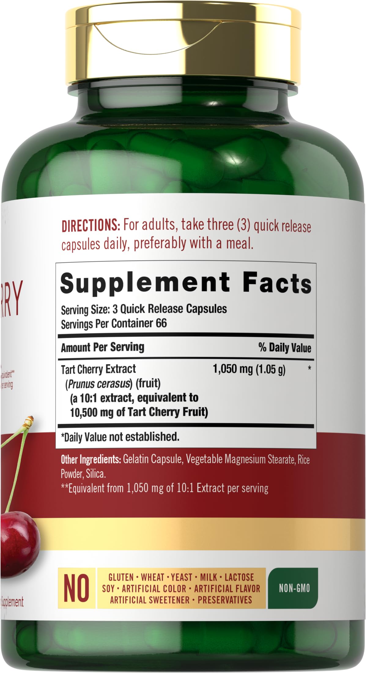 Carlyle Tart Cherry Capsules 200 Capsules