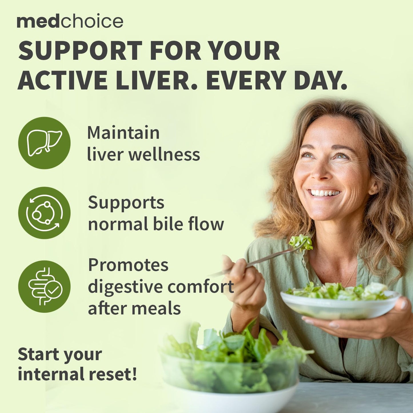 MEDCHOICE Milk Thistle with NAC, Artichoke & Dandelion Liver Support Capsules, 360 Capsules