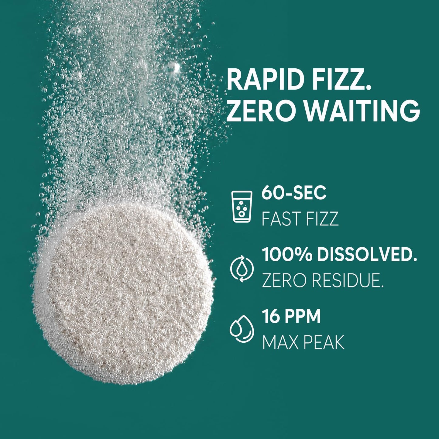 PEPAX H2 Molecular Hydrogen Tablets with Magnesium, 90 Tablets