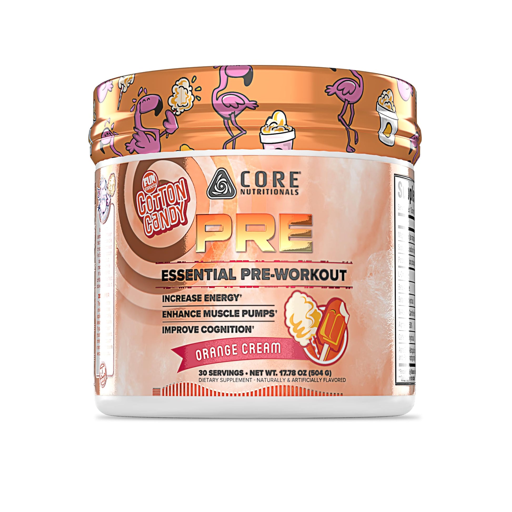 Core Nutritionals Essential Pre Workout Powder 19.2