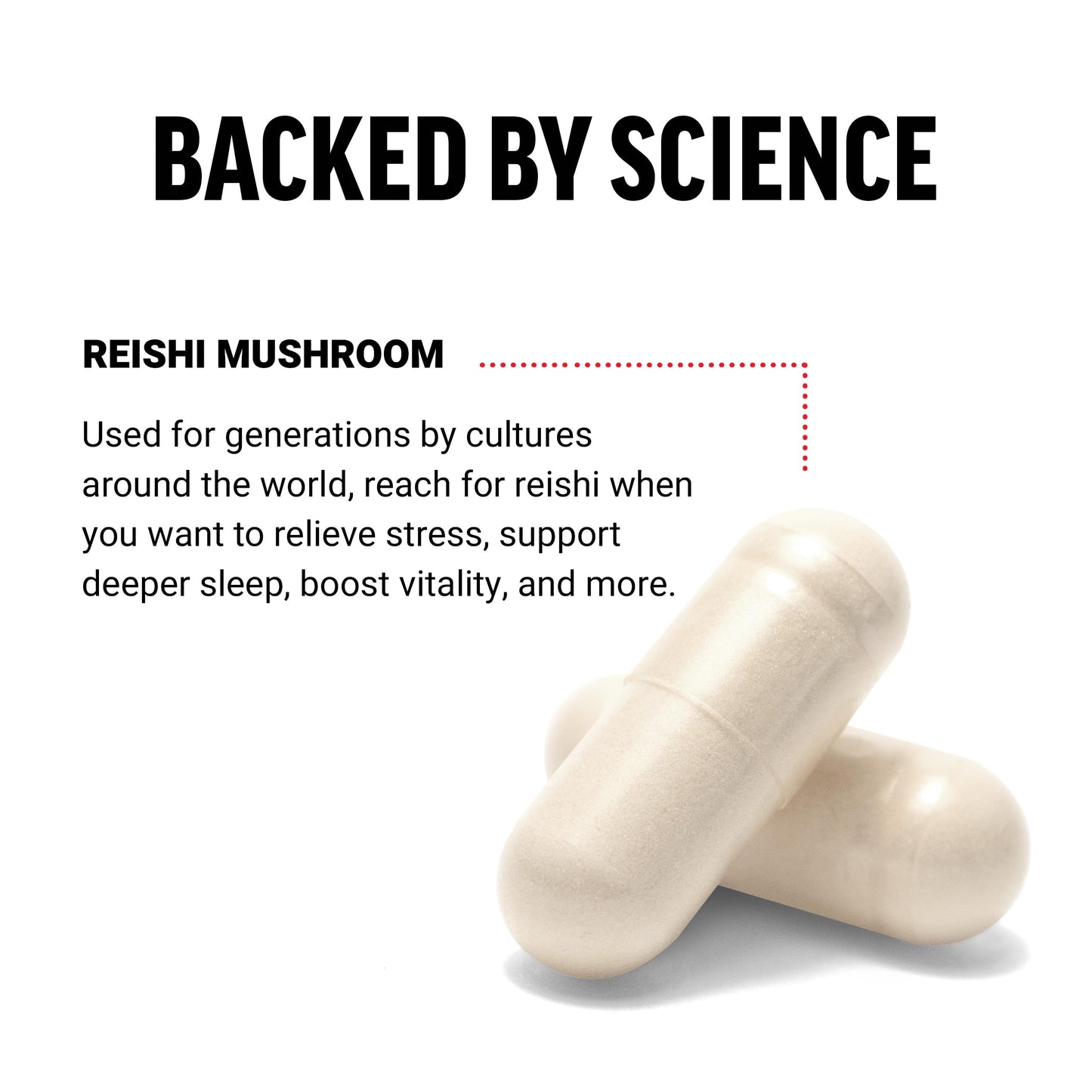 Force Factor Reishi Mushroom Supplement Capsule 100 Capsules