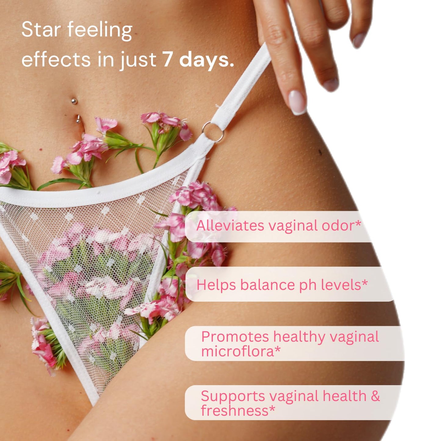 HollywoodSkin Vaginal Probiotic for Women Capsule 60 Capsules