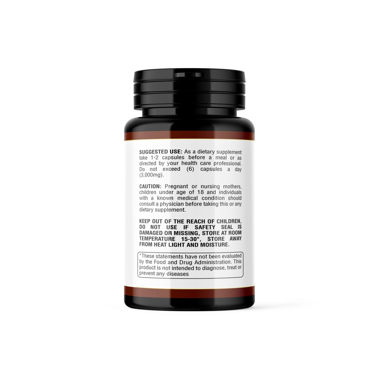 Lumos Life Reishi Mushroom Supplement, 60 Capsules